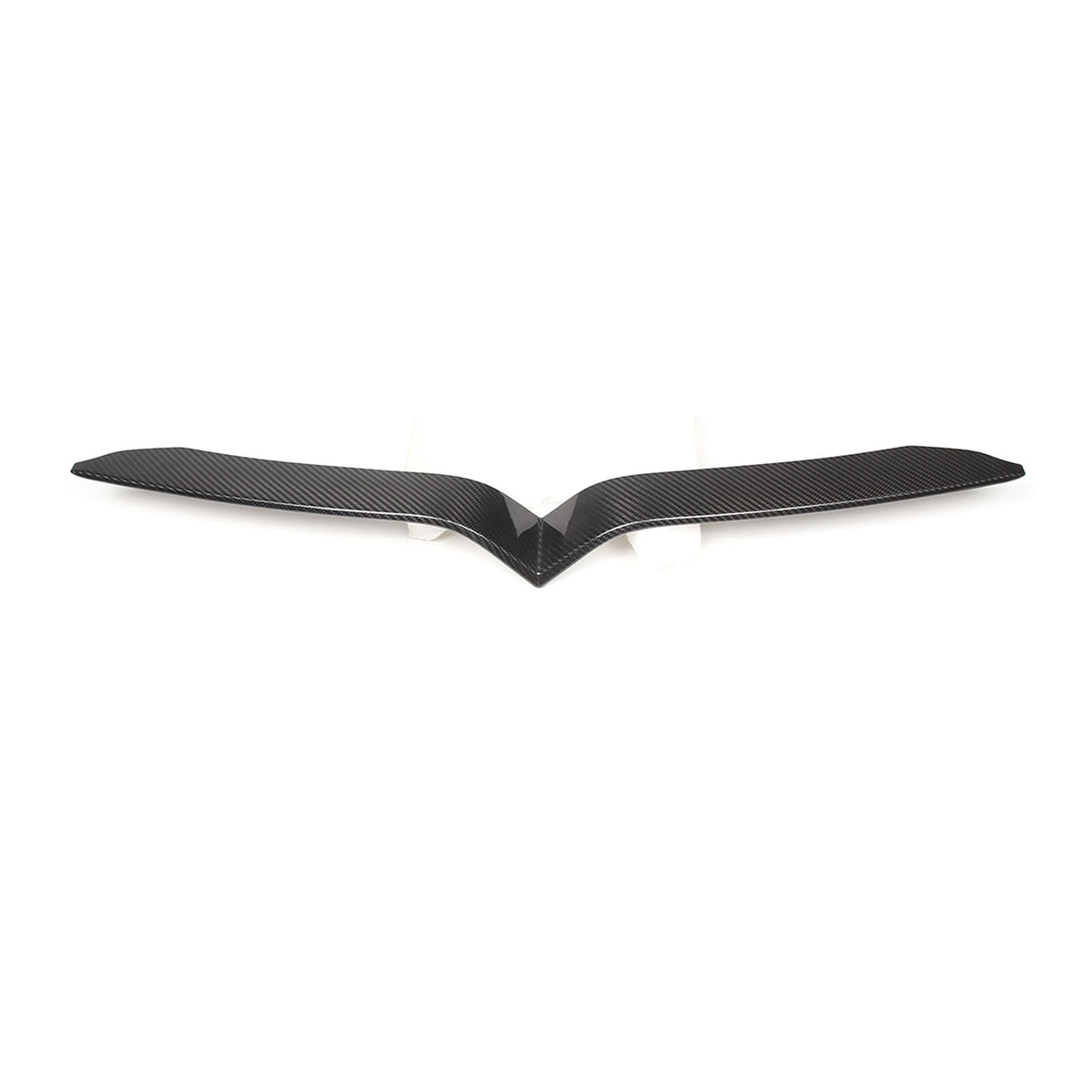 Real Carbon Fiber Front Bumper Grille Cover Molding Trim For Tesla Model S 2023+ 12