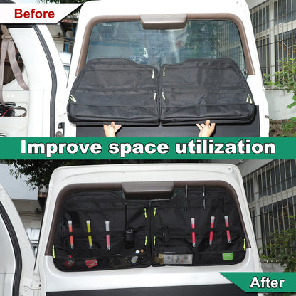 Rear Trunk Door Window Storage Bag Tray Box For Toyota Prado LC90 1996-2002 US 19