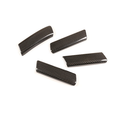Carbon Fiber Inner Door Armrest Handle Trim Cover For Benz G W463 G63 19-20 6