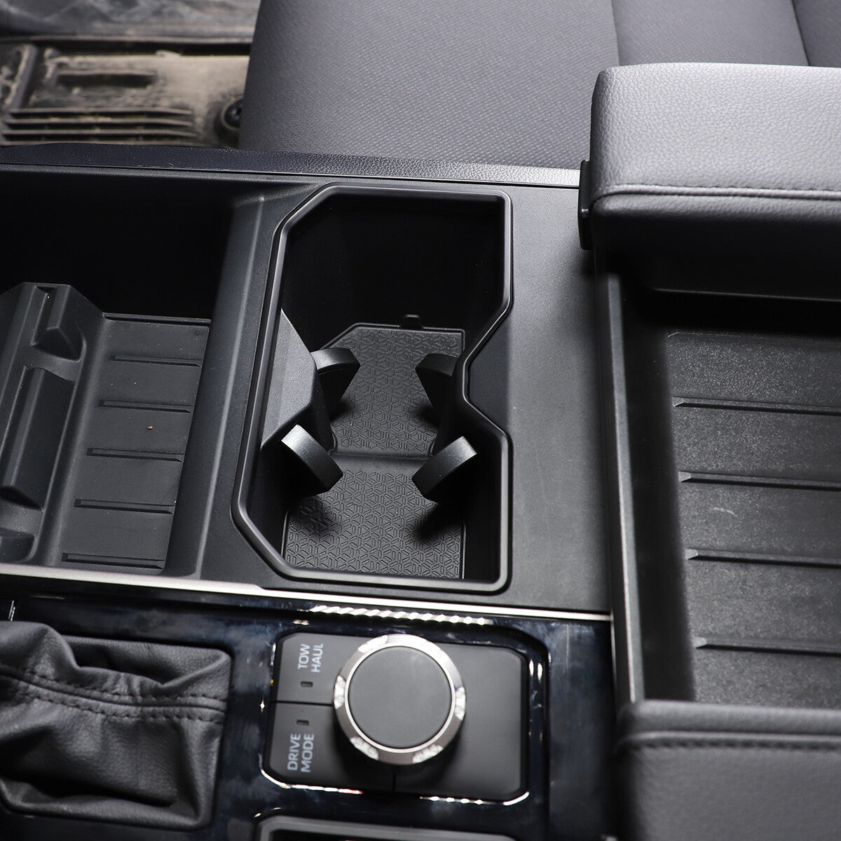 Matte Black ABS Interior Decoration Cover Trim Kit For Toyota Tundra 2022-26 US - Variants 16-20 8