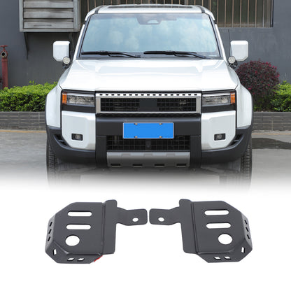 Hood Hinge A-Pillar LED Light Bracket Mount For Toyota Land Cruiser LC250 24+ US 21