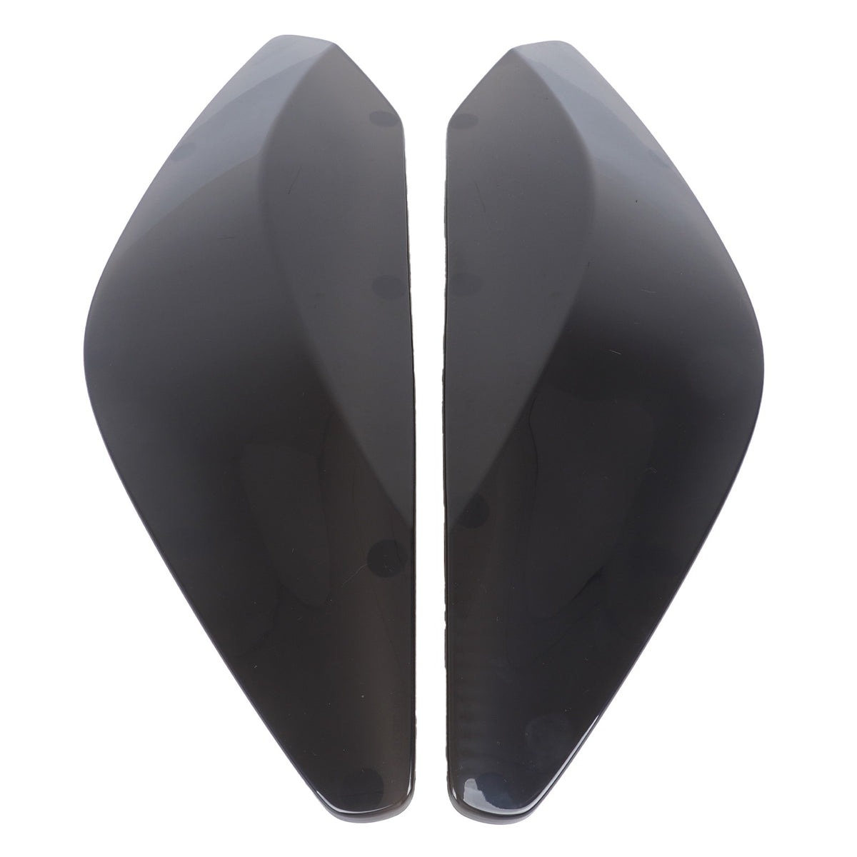 Gray Smoked Black Front Headlight Cover Trim For Corvette C7 14-19 US 3