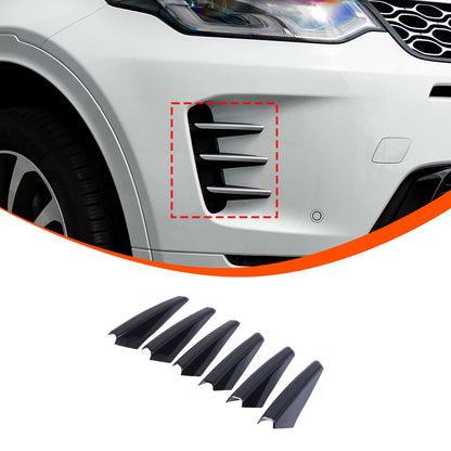 Carbon Front Fog Lamp Light Upper Strip Trim For LR Discovery Sport L550 24+ US 1