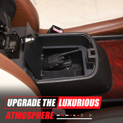 Alloy Center Console Armrest Safe Box Tray For Cadillac Escalade 2007-2014 22