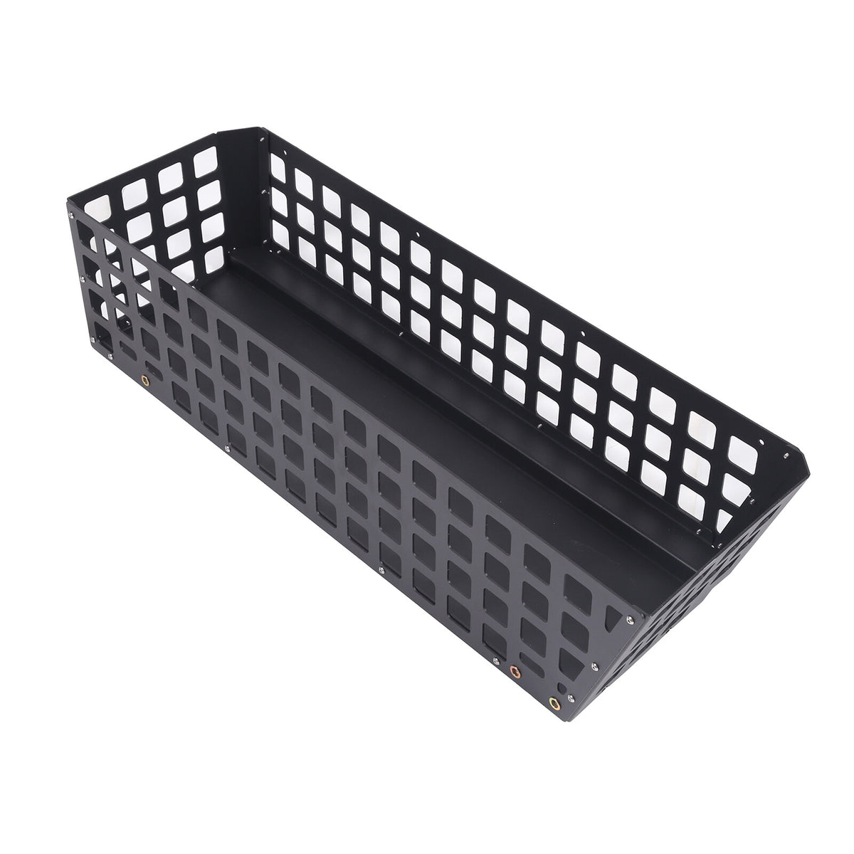 Black Alloy Trunk Left Side Storage Basket Trim Tray For Benz G-Class 2004-2018 17