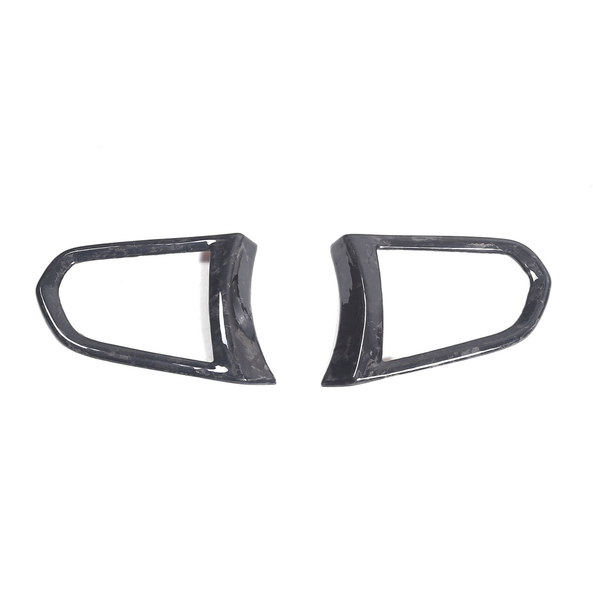 Forged Real Carbon fiber Steering Wheel Button Cover Trim For Lotus EMIRA 21-25 19