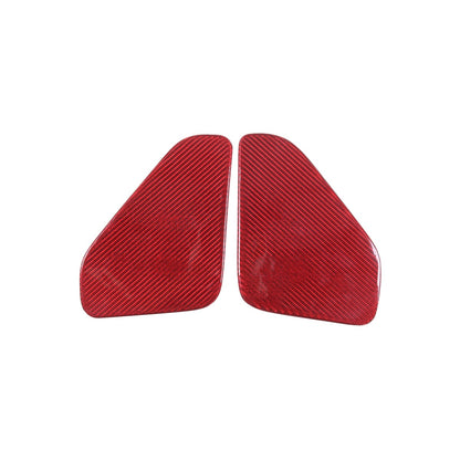 Red Real Carbon Fiber Interior Center Console Trim Set Kit For Subaru BRZ 22+ 50