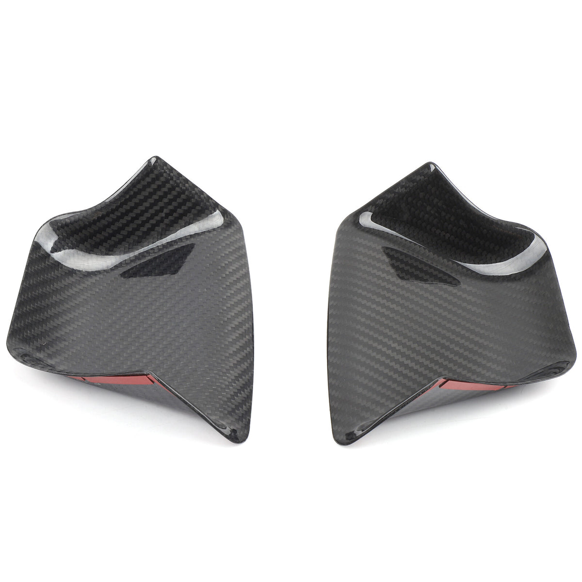 Real Carbon Fiber Exterior Door Handle Bowl Trim Cover for Corvette C6 2005-13 14