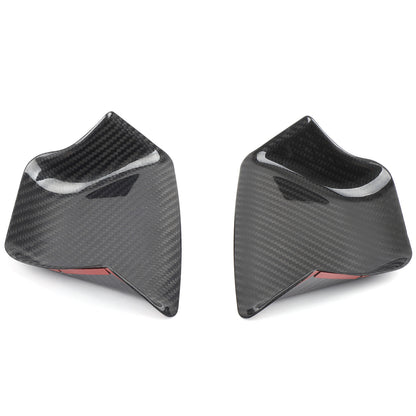 Real Carbon Fiber Exterior Door Handle Bowl Trim Cover for Corvette C6 2005-13 14
