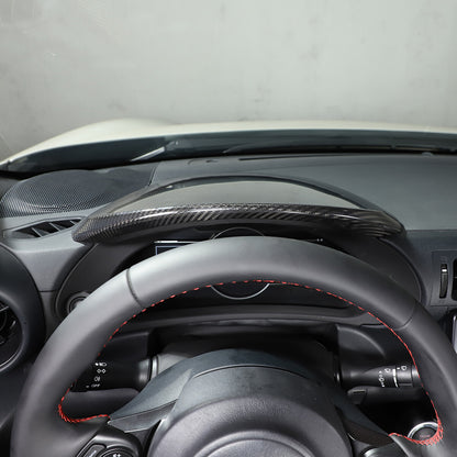 Real Carbon Fiber Interior Dashboard Cover Trim For Toyotaa Subaru BRZ 2022 4