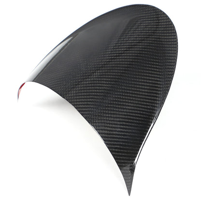 Real Carbon Fiber Dashboard Instrument Upper Trim For Fiat 500 312 2007-15 12
