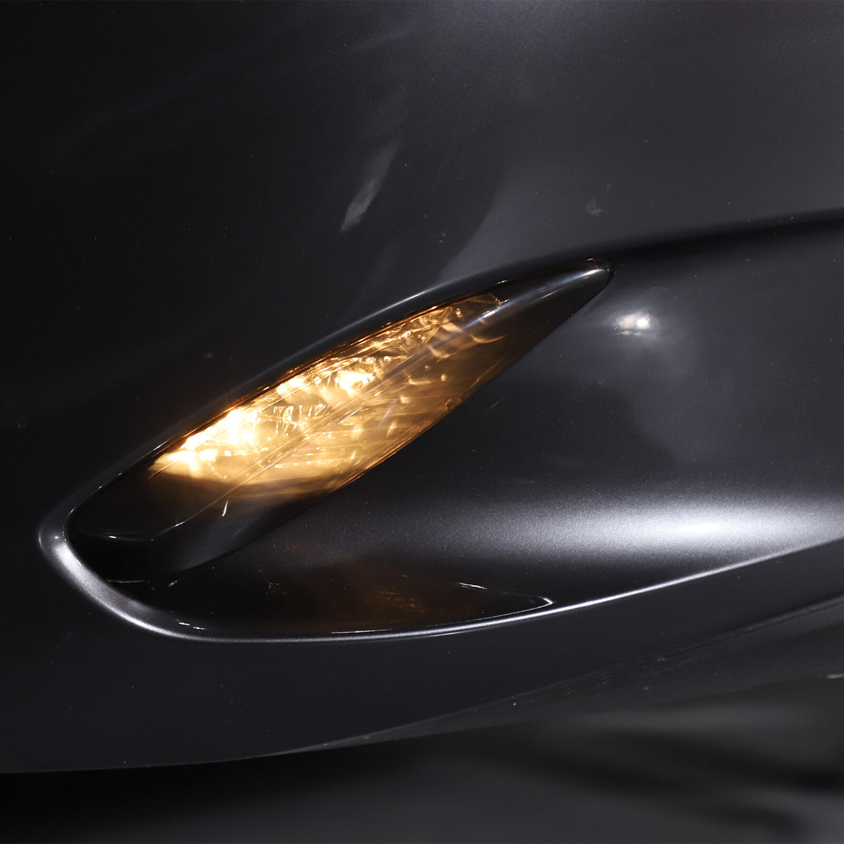Smoked Black Rear Bumper Fog Light Lamp Trim Cover For Mazda MX-5 Miata 2016-23 9