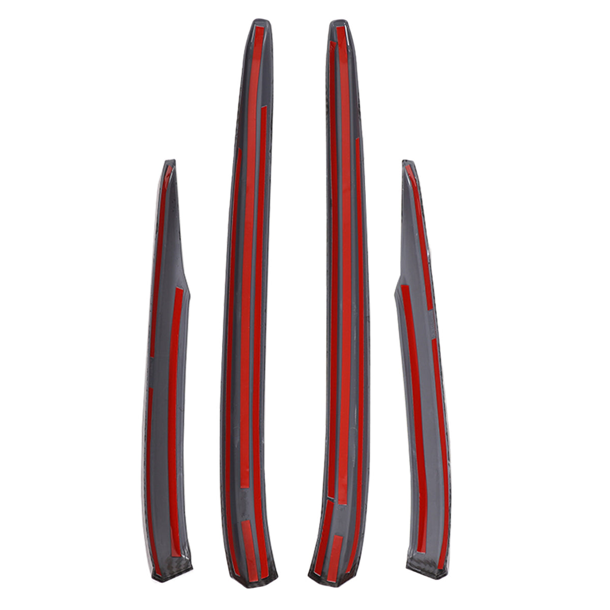 ABS Carbon Fiber Rear Bumper Corner Trim Cover For Cadillac Escalade 2021+ 15