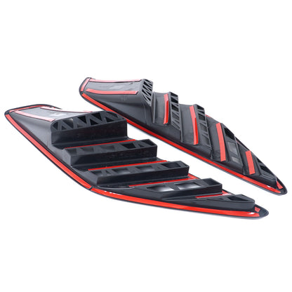 Piano Black ABS Rear Fender Air Intake Frame Trim For Corvette C7 2014-2019 US 20