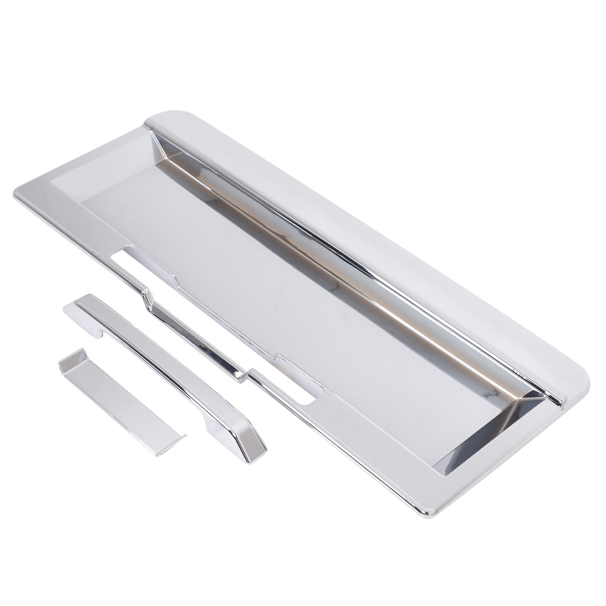 Silver Chrome Exterior Door Handle Mirror Hood Vent Trim Kit For Hummer H2 03-09 156