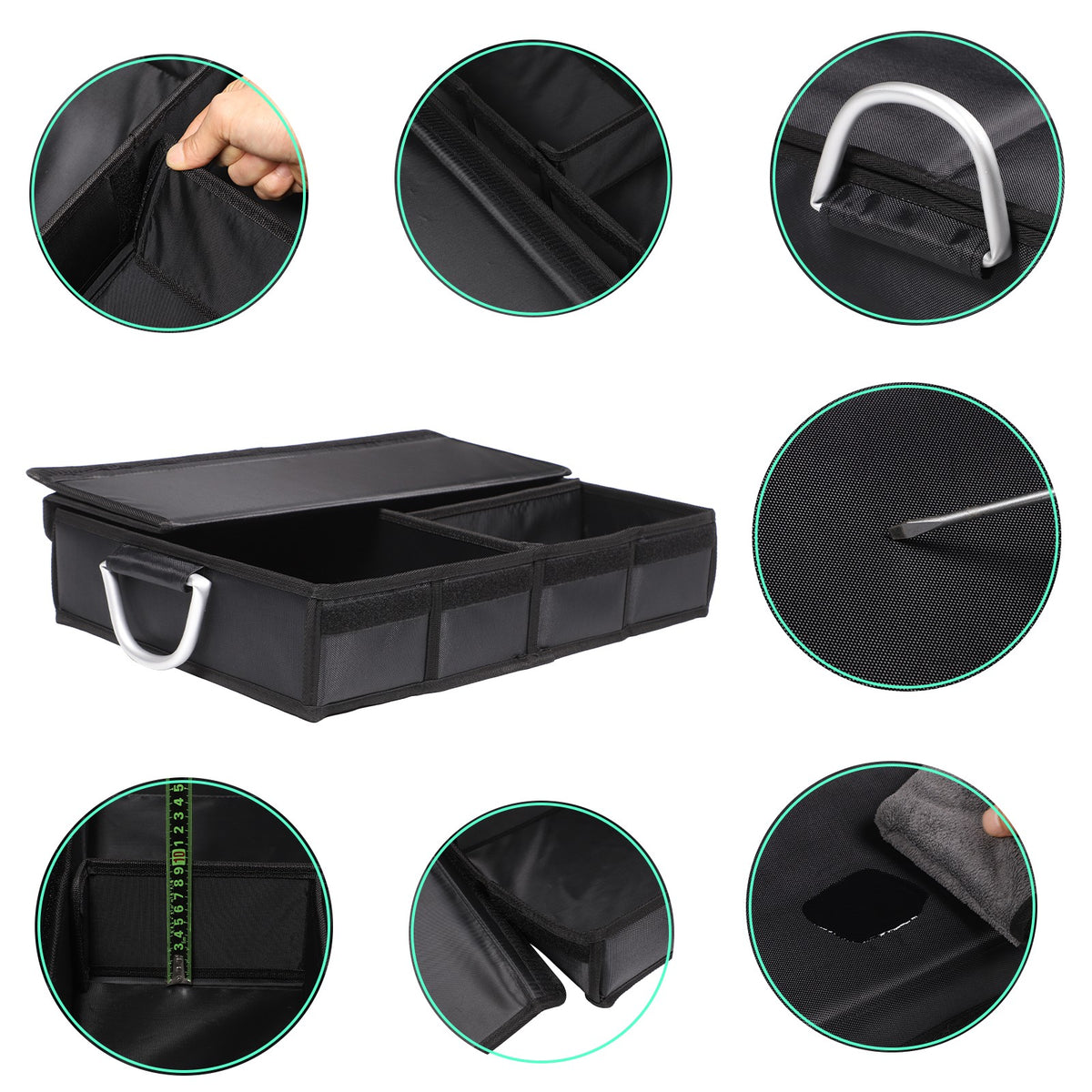 Rear Trunk Storage Box Organizer Tray For Mazda MX-5 Miata 2016+ US 21