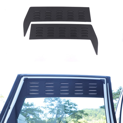 Rear Door Window Louver Air Vent Panel Trim Cover For Nissan Pathfinder 2013-18 3