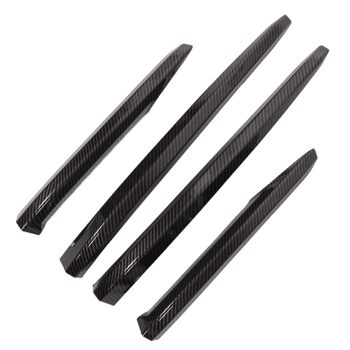 ABS Carbon Fiber Rear Bumper Corner Trim Cover For Cadillac Escalade 2021+ 8