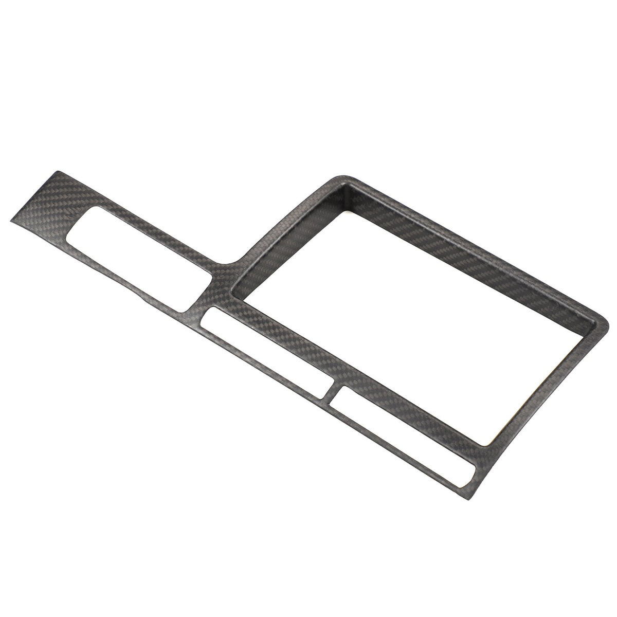 Matte Real Carbon Fiber Center Console Navigation Trim For Nissan GTR R35 08‑16 6
