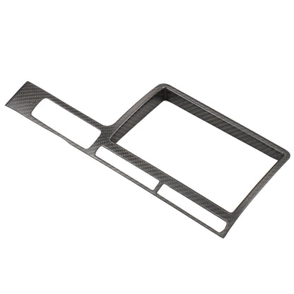 Matte Real Carbon Fiber Center Console Navigation Trim For Nissan GTR R35 08‑16 6