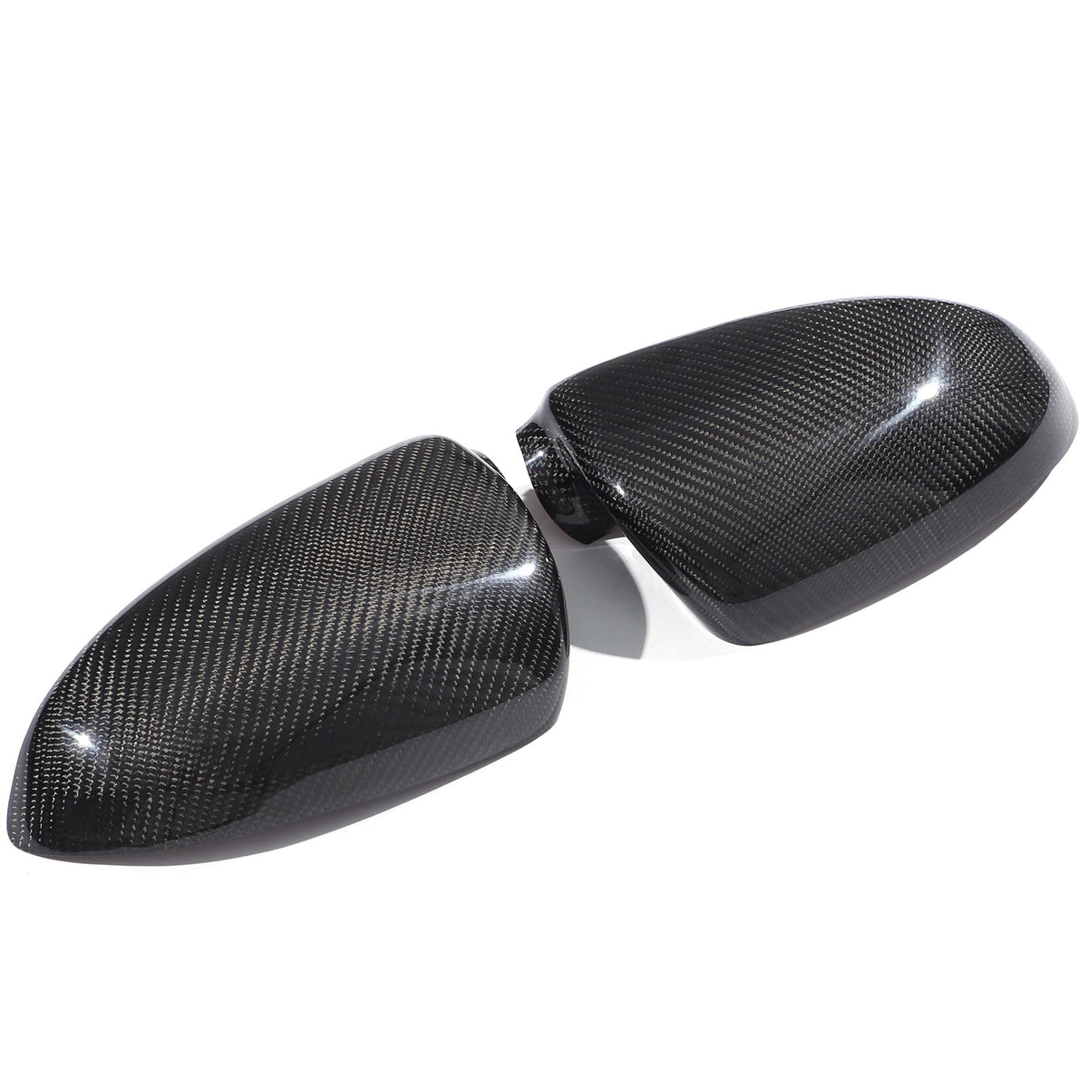 Real Carbon Fiber Exterior Side Mirror Trim For Benz Smart Fortwo W451 2009-2014 8