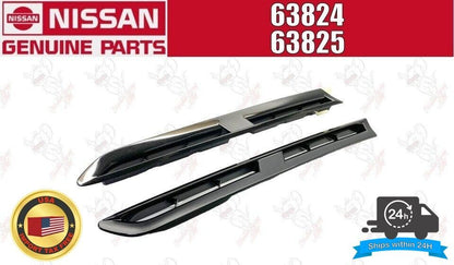NIssan OEM R35 GT-R Front Fender Duct Left & Right Set GAG Genuine 1
