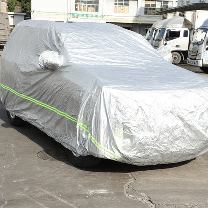 Car Cover Waterproof Heat Sun Dust Cover For Toyota Land Cruiser Prado 2010-23 9