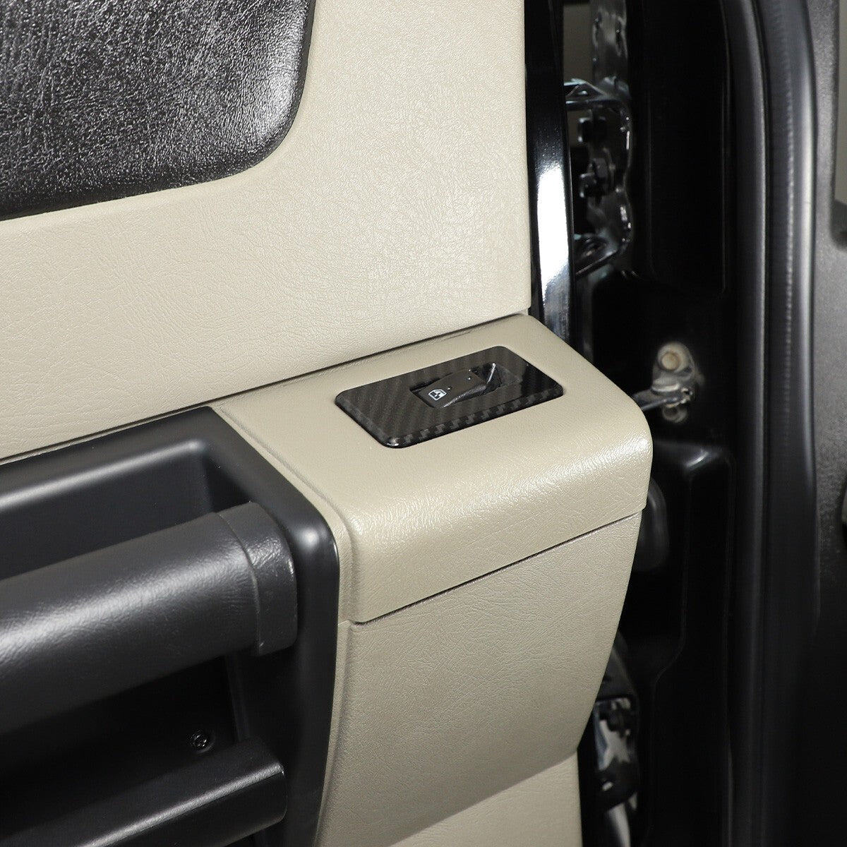For Hummer H2 2003-07 Window Lift Switch Frame ABS Carbon Fiber Color US 7