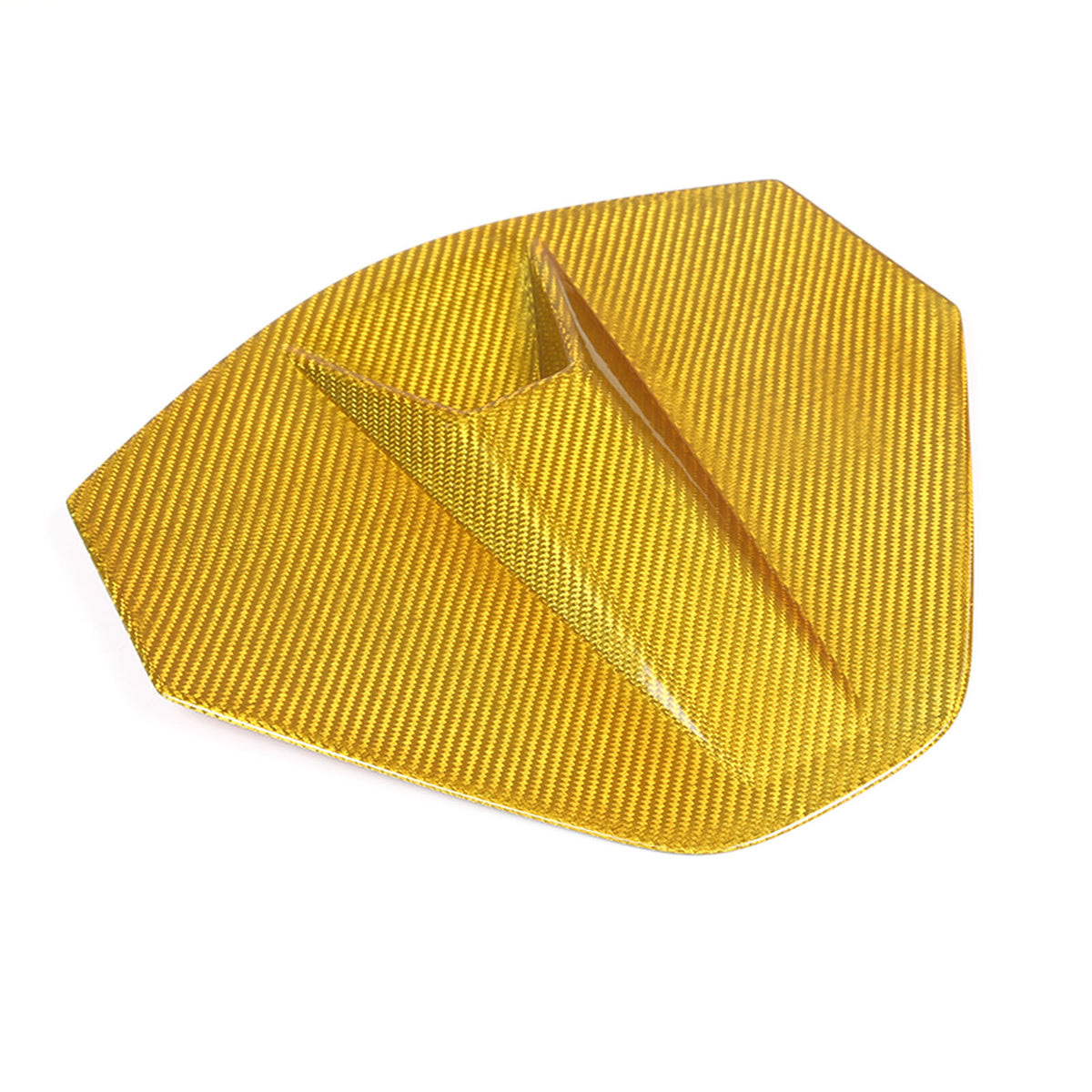 Yellow Carbon Fiber Car Roof Rearview Camera Cover Trim for Corvette C8 2020-26 7