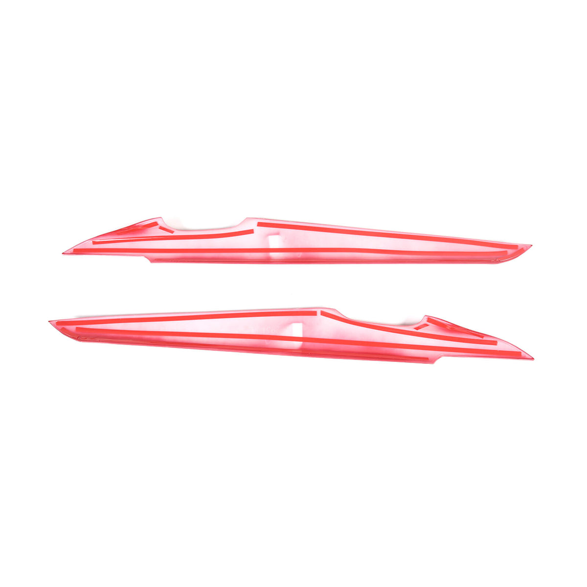 Red Full Interior Set Dash Panel Decor Cover Trim Kit For Corvette C8 2020-25 - Variants 6-10 13