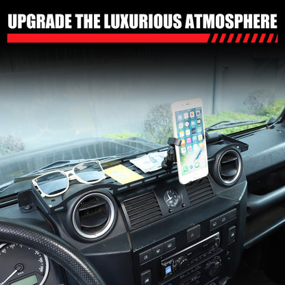 Dashboard Phone Holder Mount Bracket Storage Box For LR Defender L316 04-18 12