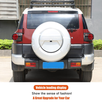 ABS Carbon Fiber Tail Light Cover Trim For Toyota FJ Cruiser 2007-2021 13