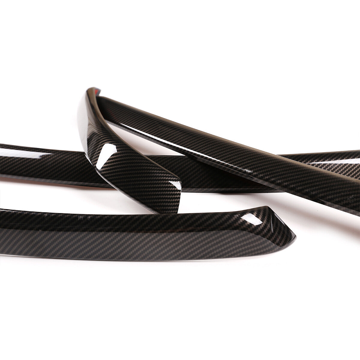 ABS Carbon Fiber interior Door Panel Trim Cover For BMW 3 Series E90 Sedan 05-12 9