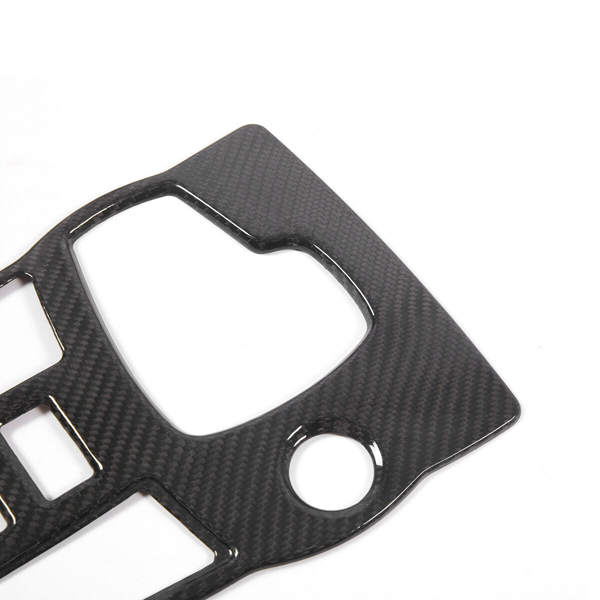Real Carbon Fiber Car Gear Shift Panel Cover Trim For Jaguar F-TYPE 2013-22 7