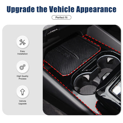 Purple Real Carbon Fiber Interior Center Console Trim For BMW 5 Series G60 2024+ 2