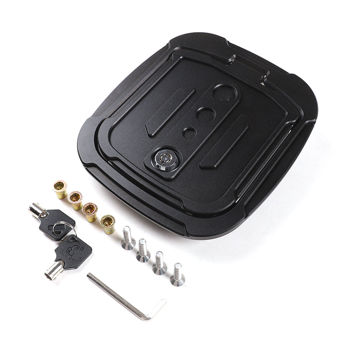 Door Fuel Tank Cover Lock Key Gas Cap Tank Trim For Toyota FJ Cruiser 2007-21 US 6