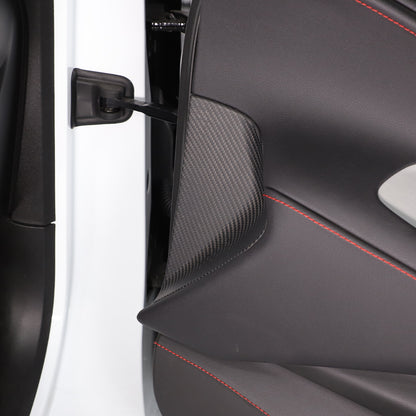 Matte Real Dry Carbon Fiber Interior Decor Trim Cover For Corvette C8 2020+ 12
