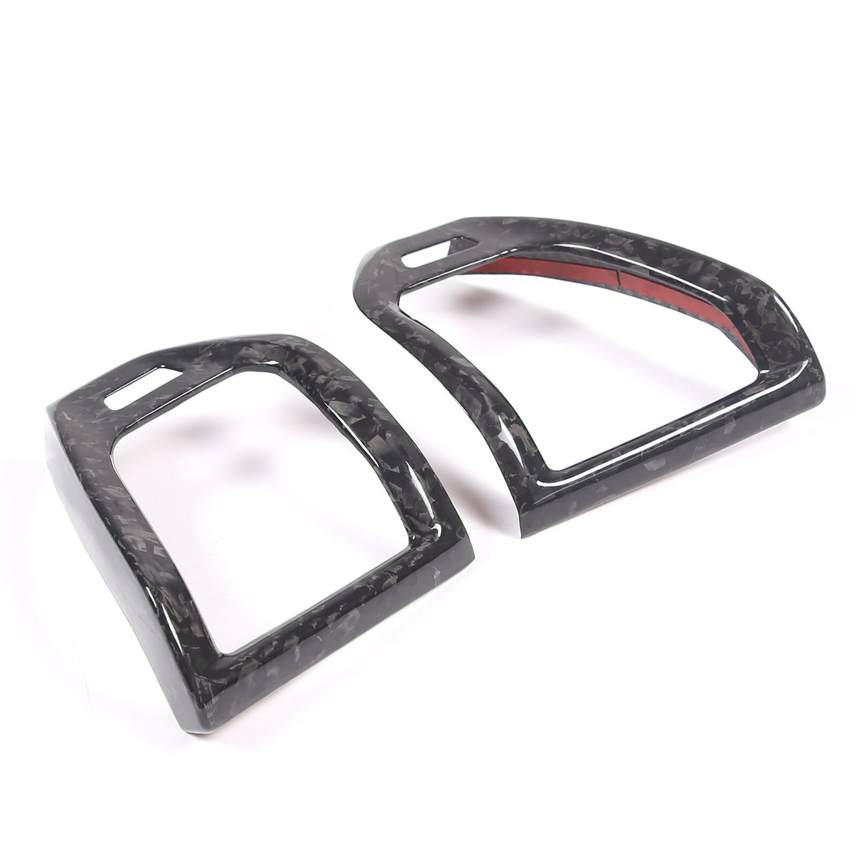 Forged Real Carbon Fiber Dashboard Side Air Vent Cover For BMW 8 Series 19-22 9
