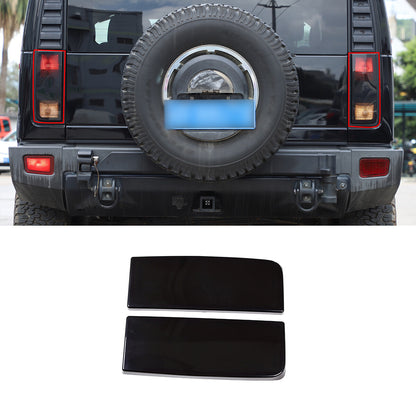 18pcs Smoked Front Rear Side Tail Light Roof Light Trim Cover For Hummer H2 14