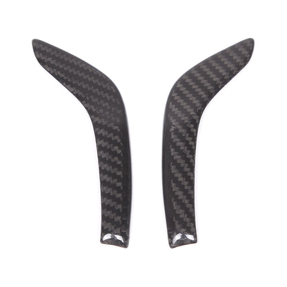 Real Carbon Fiber Gear Shift Knob Head Side Trim Cover For Maserati Ghibli 19-23 9