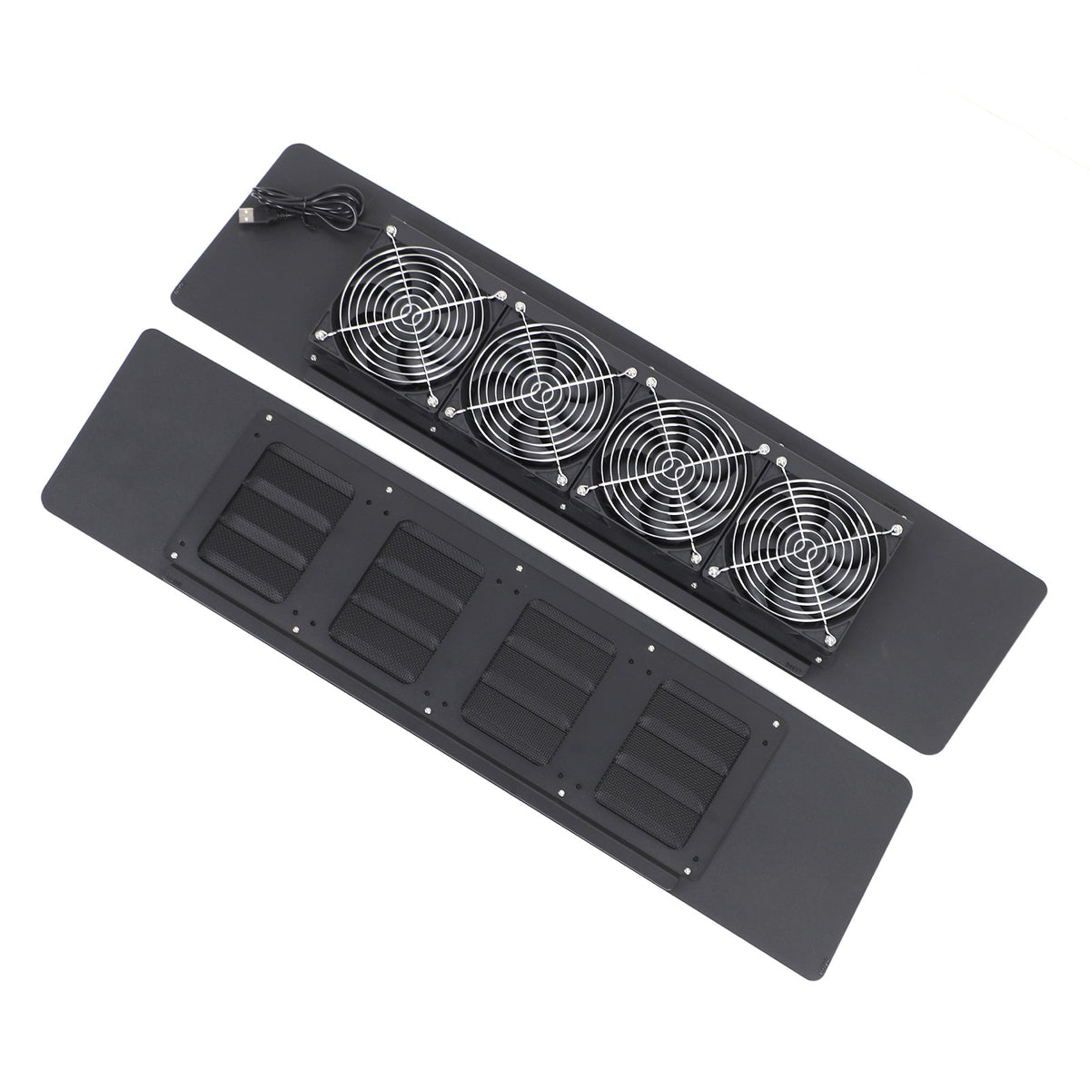 Rear Door Window Louver Air Vent Panel Trim For Toyota Highlander XU70 2022+ 4