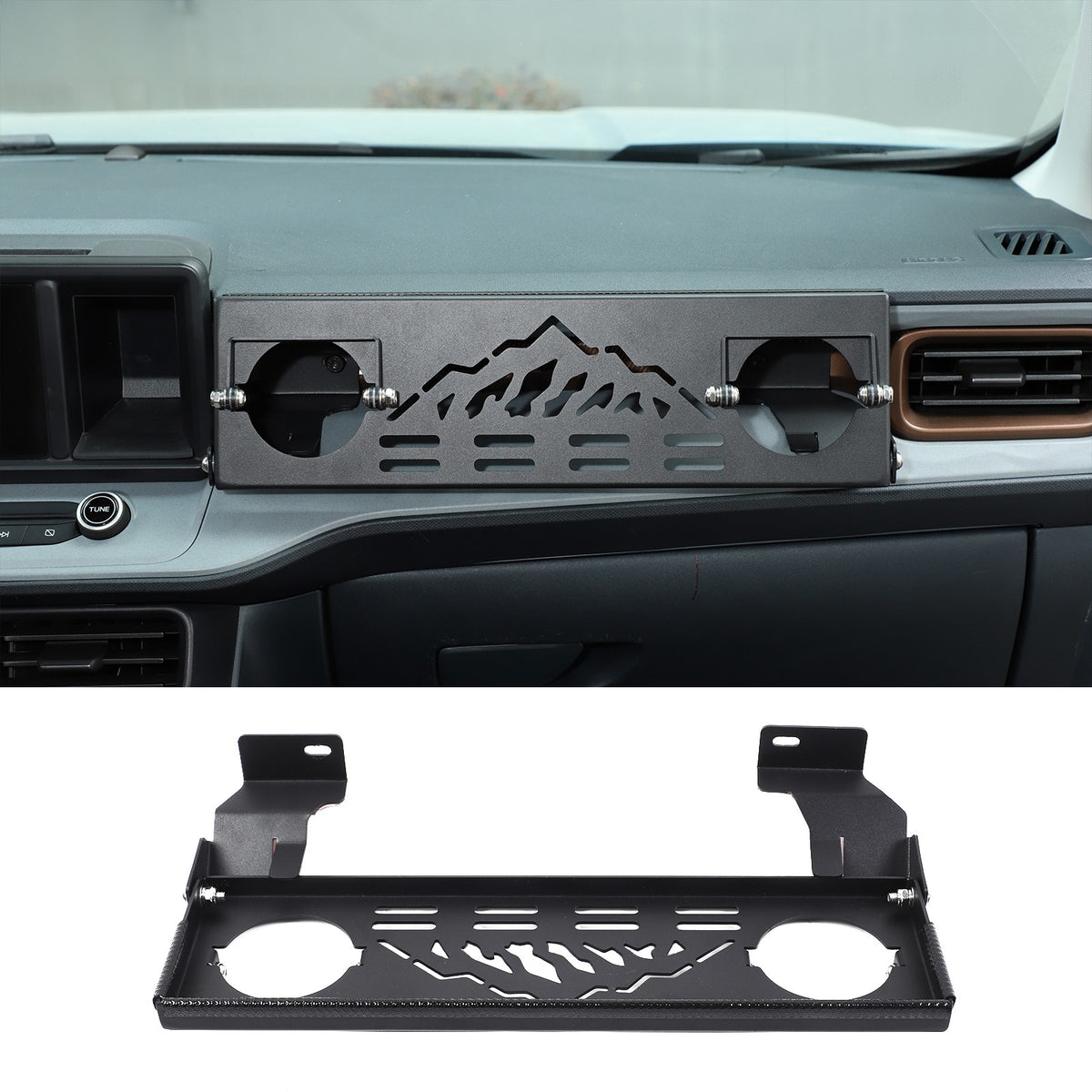 Co-Pilot Multi-Functional Storage Rack Molle Panel For Ford Maverick 2022+ US 10