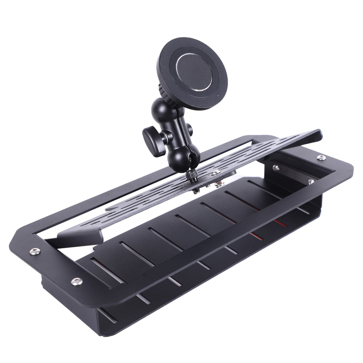 Off Road Dashboard Storage Box W/ Phone Bracket For Toyota Tundra/Sequoia 22+ 15