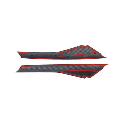 Real Carbon Fiber Interior Dashboard Trim Cover Decor Kit For Corvette C7 14-19 93