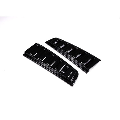 Tail Light Rear Glossy Black Vent Trim Bezel Cover Upper For Hummer H2 2003-2009 7
