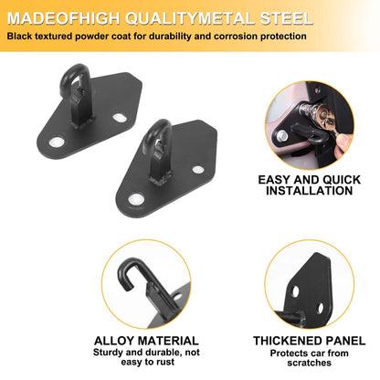 Aluminum Rear Seat Backrest Adjustment Bracket For Toyota FJ Cruiser 07-21 US 12
