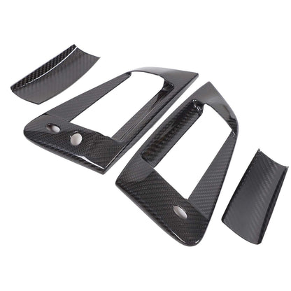 Real Carbon Fiber Exterior Door Handle Cover Trim For Nissan 370Z Z34 2009-20 US 16
