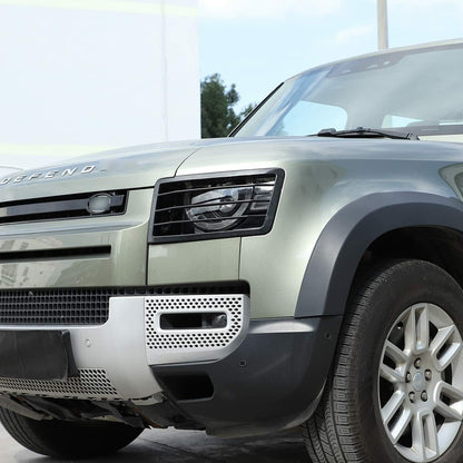 Metal Headlight Protectors Cover Grille For Land Rover Defender L663 2020-2023 3
