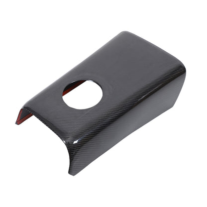 Real Carbon Fiber Rear Seat Armrest Panel Trim For Nissan GT-R R35 08-16 US 5