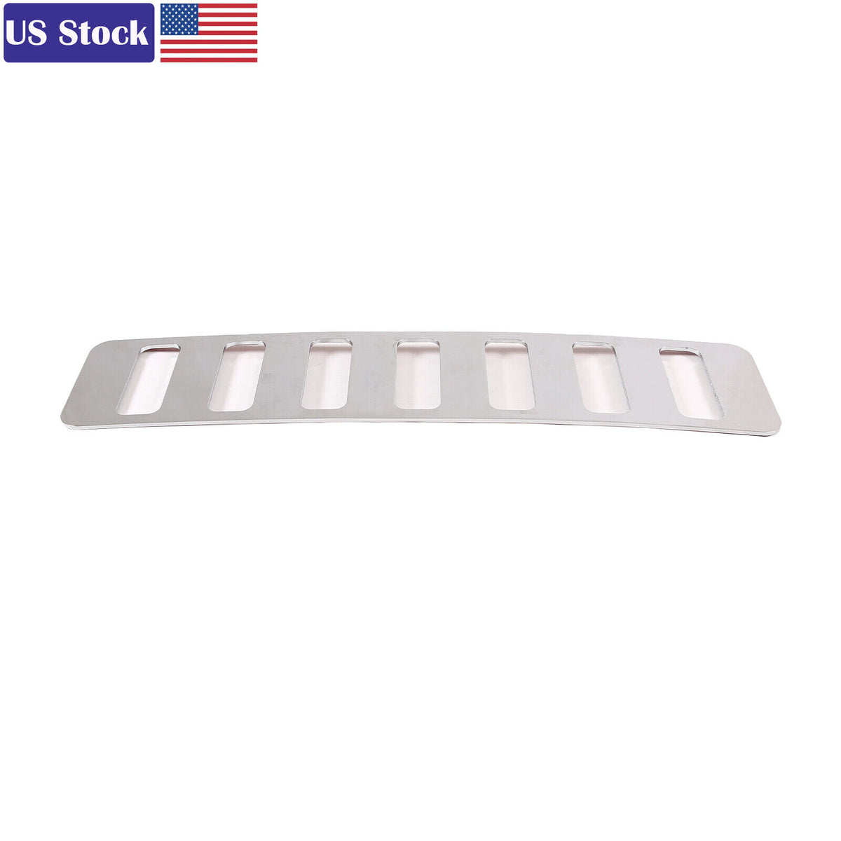 Chrome Front bumper Lower Grille Trim Cover Fit For Hummer H2 SUV SUT 2003-09 US 8